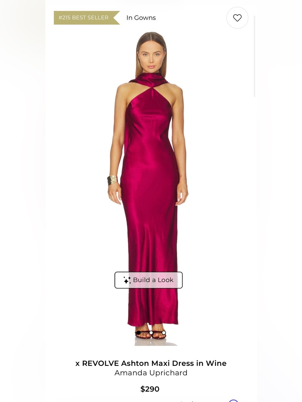 Amanda Uprichard x REVOLVE Ashton Maxi Dress
